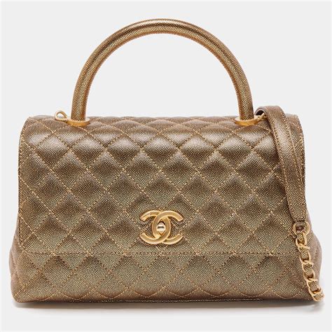 chanel cocohandle medium|Chanel coco top handle small.